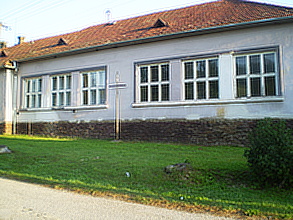 Stará škola v Nižnej Slanej-umiestnenie expozície